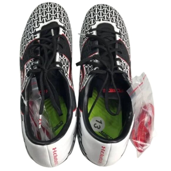 UNDER ARMOUR Under Armour Men’s Black and White Athletic Shoes Size 13 Brand New - Picture 3 of 9